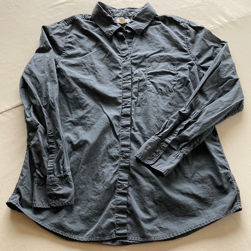 Grey Button Down - image 1